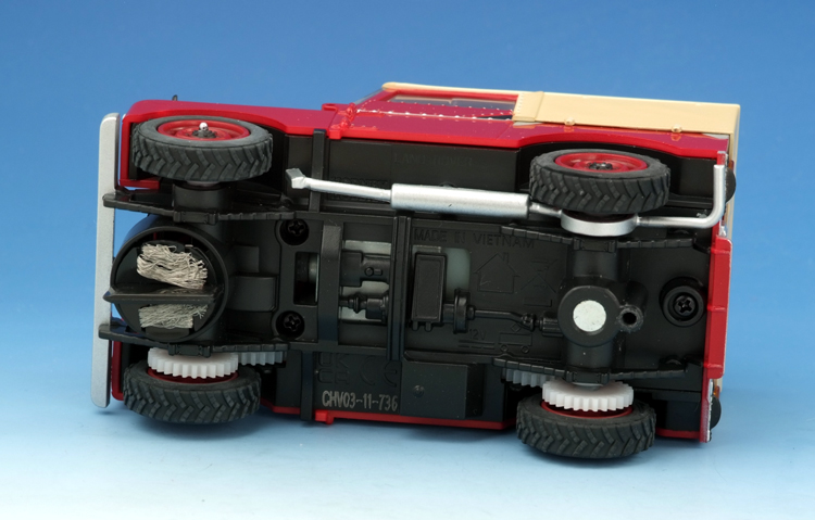 SCALEXTRIC Land Rover series red